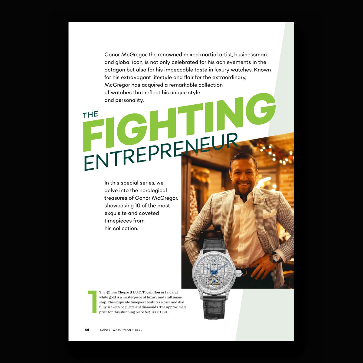 The Fighting Entrepreneur — Conor McGregor feature