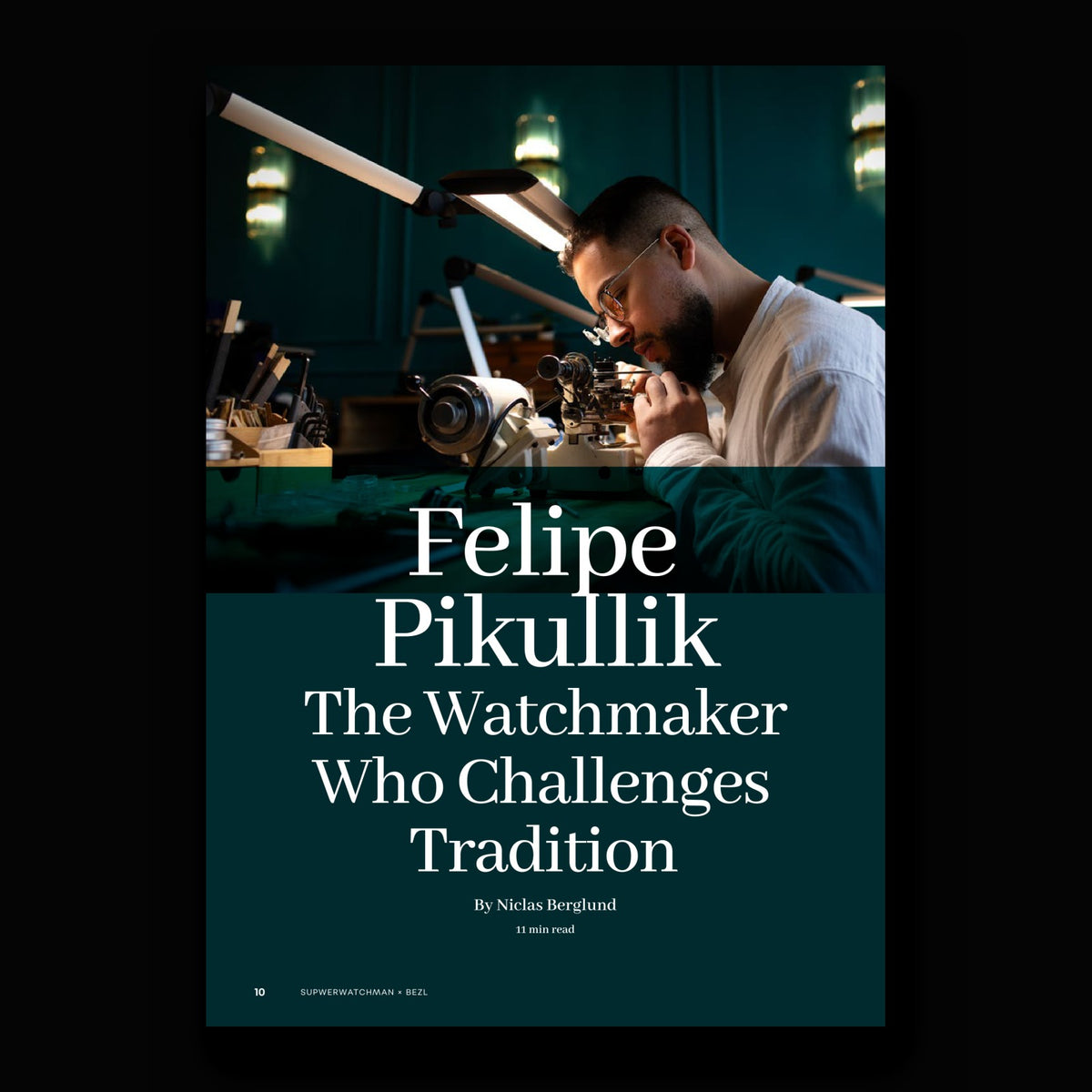 Felipe Pikullik — The Watchmaker Who Challenges Tradition