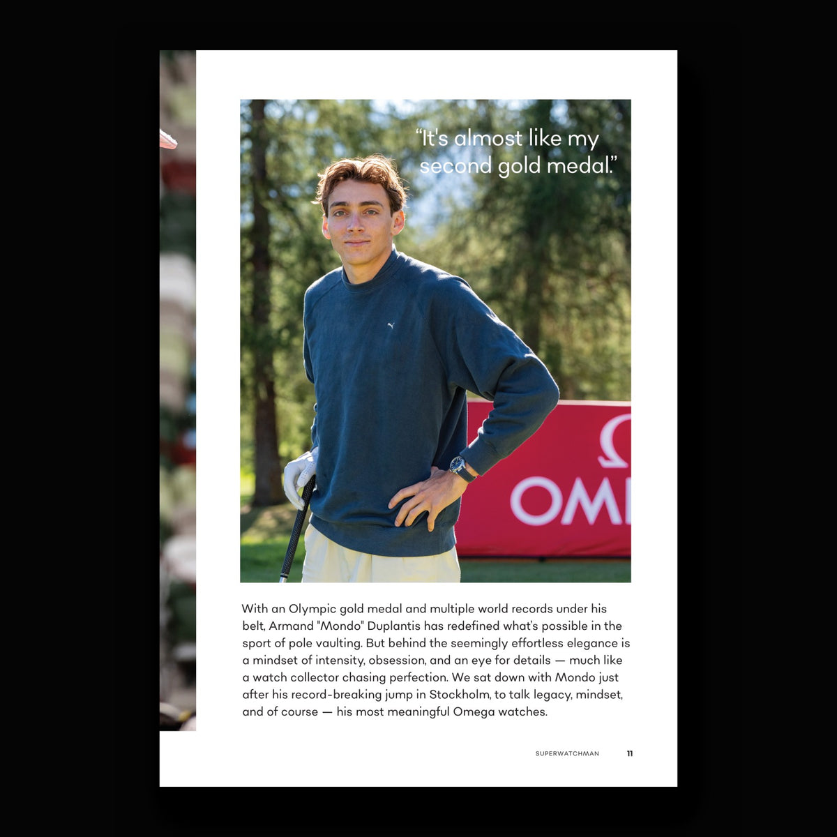 Mondo Duplantis — It's almost like my second gold medal