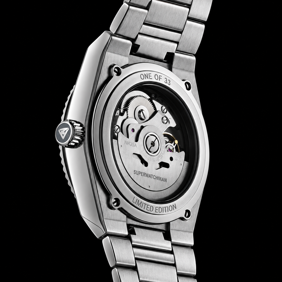 Exhibition caseback