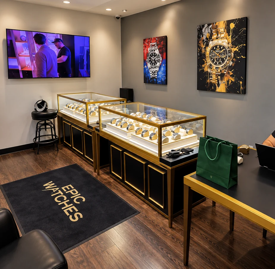 Epic Watches showroom in Midland, Texas
