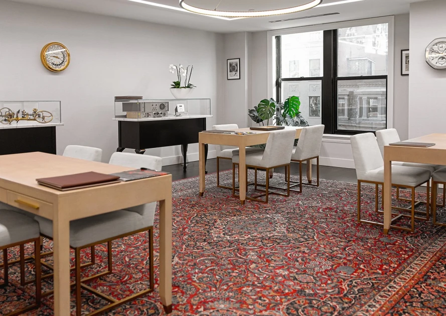European Watch Company showroom in Boston