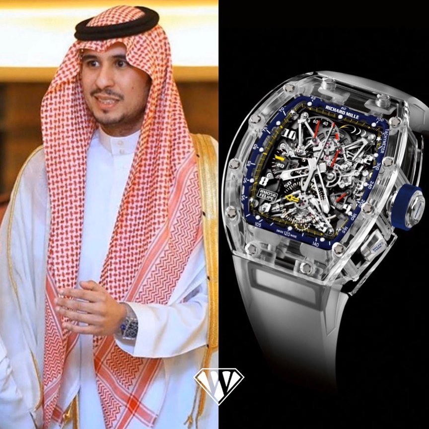 Turki bin Salman Al Saud - Richard Mille RM 056 Felipe Massa - Su