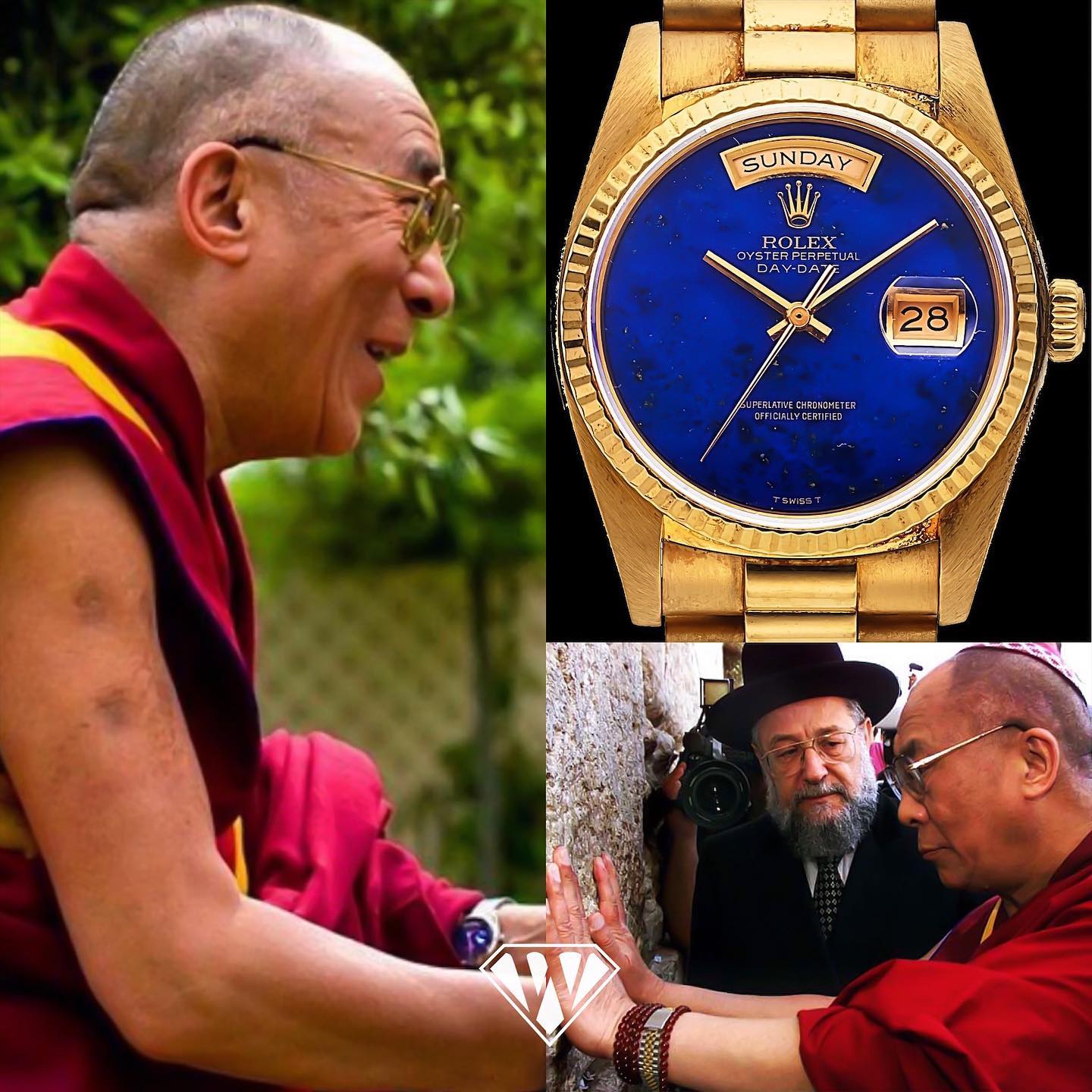 dalai lama rolex collection