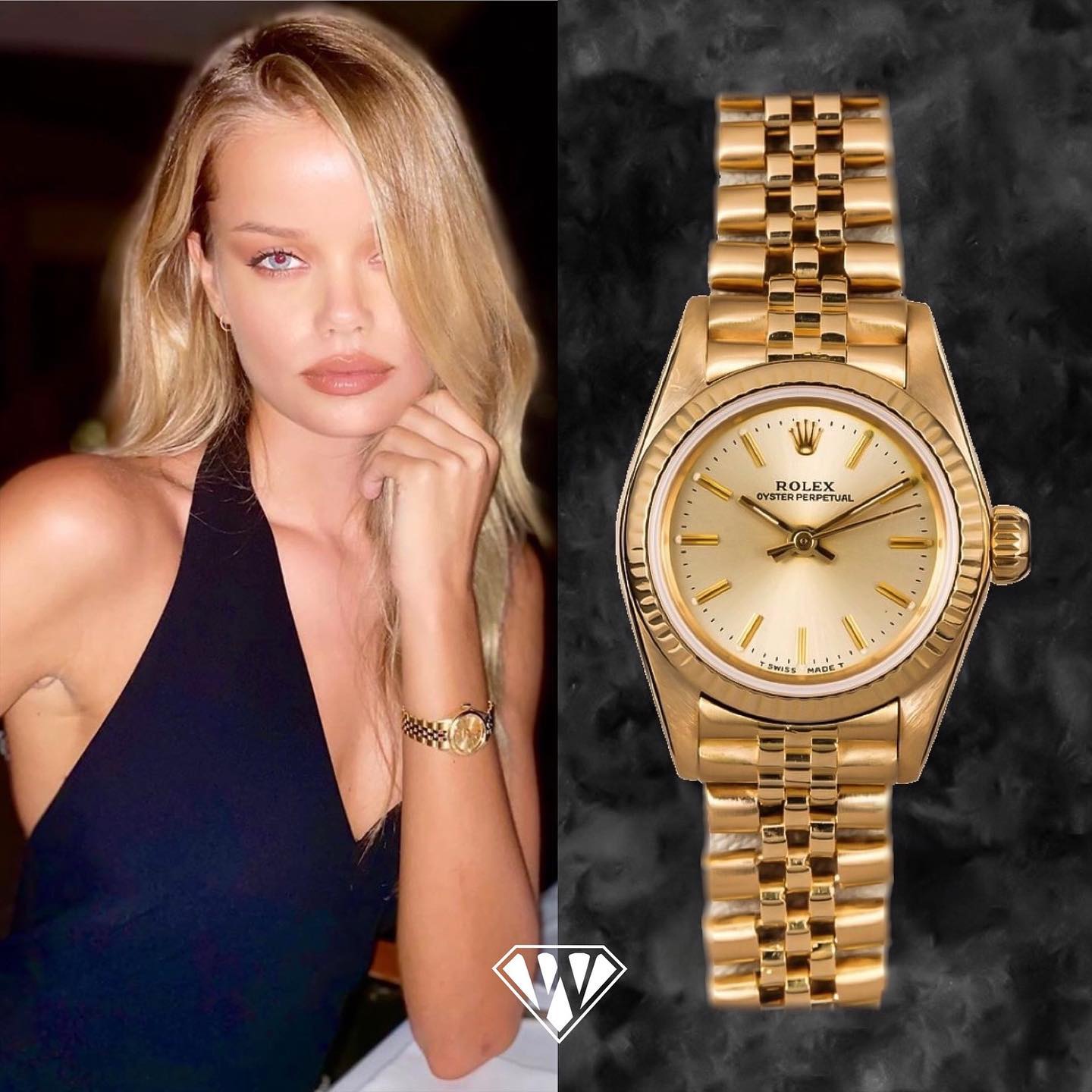 Frida Aasen - Rolex Oyster Perpetual 