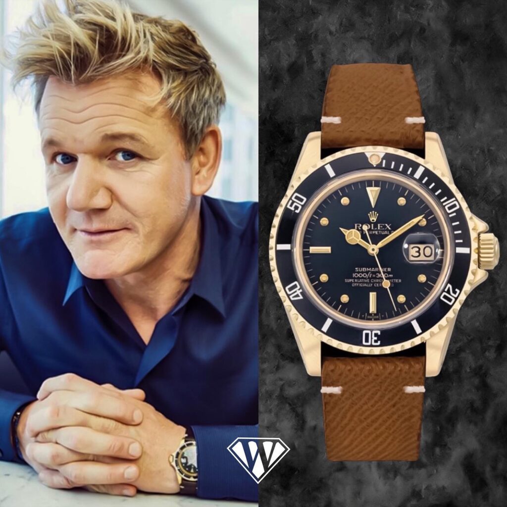 Gordon Ramsay Rolex Submariner "Nipple" Watch Superwatchman.c
