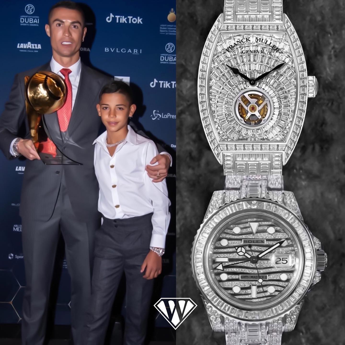 Cristiano Ronaldo Reveals Ultra-luxury Jacob & Co. Watches Decorated With —  What Else? — Himself