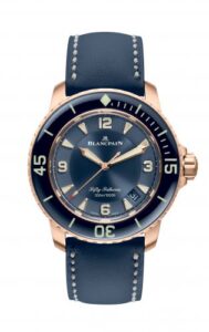 Fifty Fathoms Automatique Red Gold / Blue / Calf