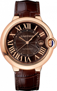 Ballon Blue de Cartier 42 Automatic Pink Gold / Chocolate