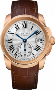 Calibre de Cartier 38 Pink Gold / Silver