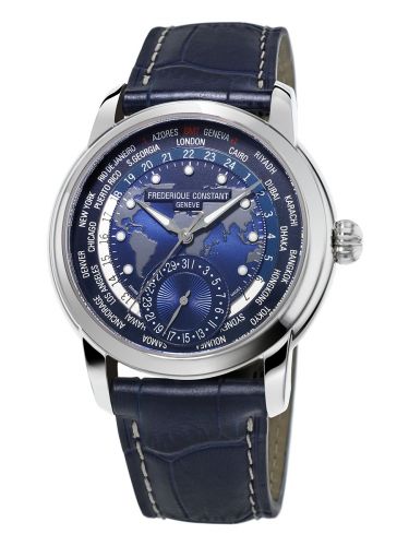 Manufacture Worldtimer / Stainless steel / Blue /