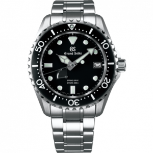 Spring Drive 200 m Diver's Stainless Steel / Black / Bracelet