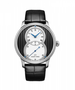 Grande Seconde 39 Cotes de Geneve / White Gold
