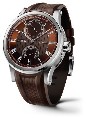 Automatic Deck Chronometer White Gold Brown
