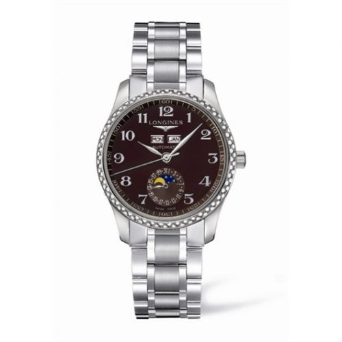 Master Collection Calendar 36 Stainless Steel / Diamond / Brown MOP / Bracelet