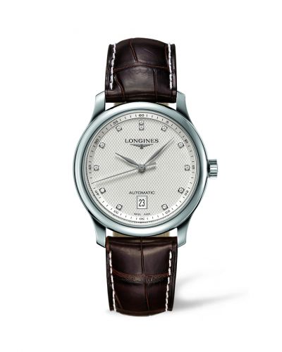 Master Collection Date 38.5 Stainless Steel Diamond