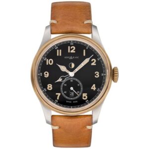 1858 Automatic Dual Time Stainless Steel / Bronze / Black