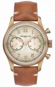 1858 Automatic Chronograph Bronze / Champagne / Calf