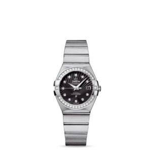 Constellation Co-Axial 27 Brushed Stainless Steel / Diamond / Black Supernova