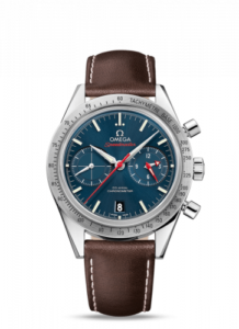 Speedmaster 57 Co-Axial Stainless Steel / Blue