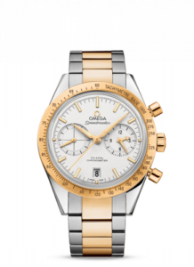 Speedmaster 57 Co-Axial Stainless Steel / Yellow Gold / Silver / Bracelet