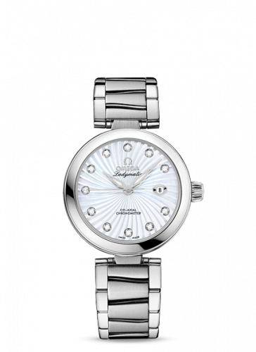 LadyMatic Co-Axial 34 Stainless Steel / MOP / Bracelet
