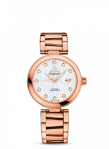 LadyMatic Co-Axial 34 Red Gold / MOP / Bracelet