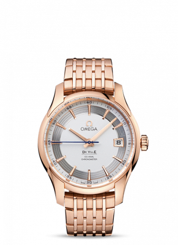 De Ville Hour Vision Co-Axial Red Gold / Silver / Bracelet