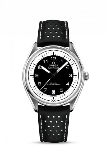 Seamaster Master Co-Axial 39.5 Olympic Timekeeper Stainless Steel / Black / Black