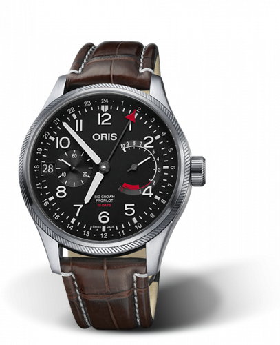 Big Crown ProPilot Calibre 114 Stainless Steel / Black / Alligator