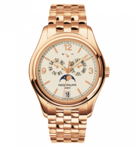 Annual Calendar 5146 Rose Gold / Cream / Bracelet