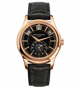 Annual Calendar 5205 Rose Gold / Black