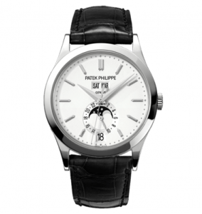 Annual Calendar 5396 White Gold / Silver