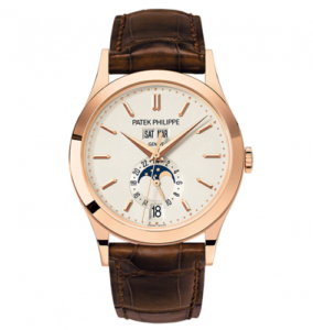 Annual Calendar 5396 Rose Gold / Silver