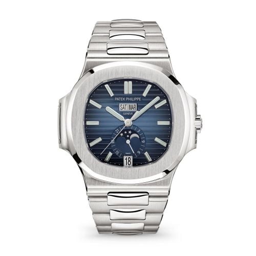Nautilus 5726 Stainless Steel / Blue