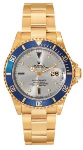 Submariner 16618 Silver Serti