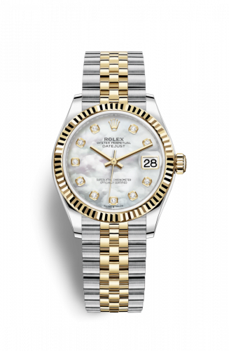 Datejust 31 Stainless Steel / Yellow Gold / Fluted / MOP / Jubilee