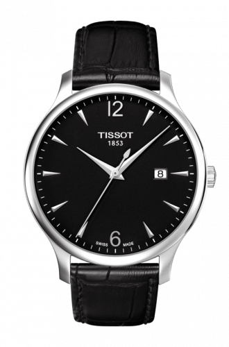 Tradition 42 Stainless Steel / Black / Strap
