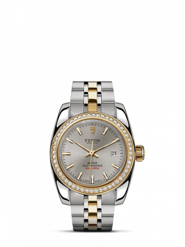 Classic 28 Stainless Steel / Yellow Gold / Diamond / Silver / Bracelet