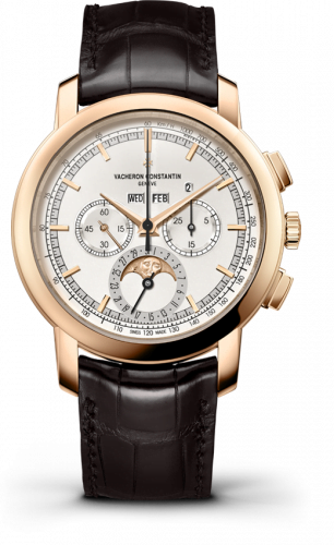 Traditionnelle Chronograph Perpetual Calendar Pink Gold / Silver