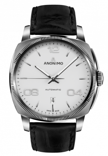 Epurato Automatic Stainless Steel / White / Leather