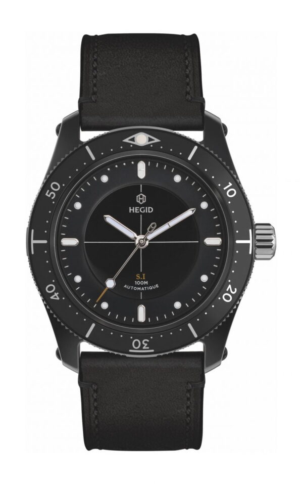 Inaugural Series Neo Black Vision Leather Automatic