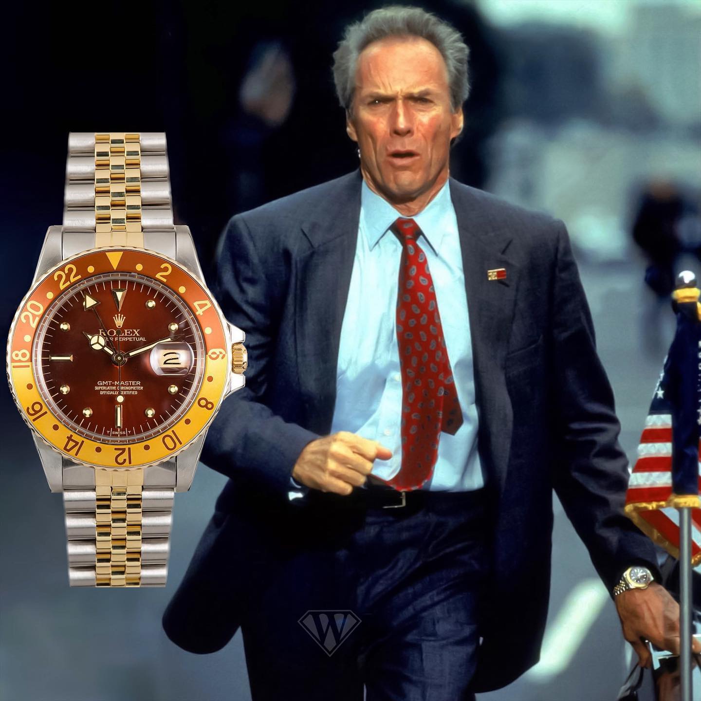 Clint Eastwood - Rolex GMT Master 'Clint Eastwood' - Superwatchma