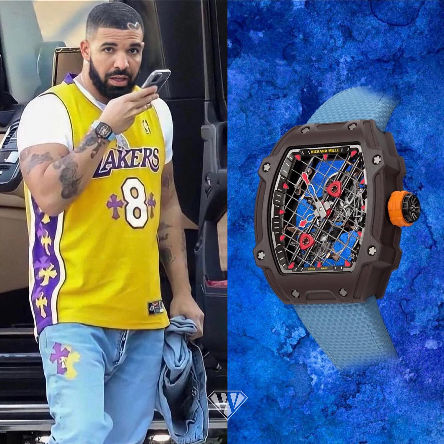 Drake - Limited Edition Richard Mille RM27-04 - Superwatchman.com