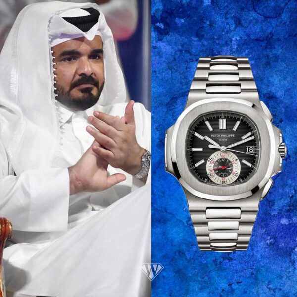 Prince of Qatar - rare Patek Philippe Nautilus Chronograph - Supe
