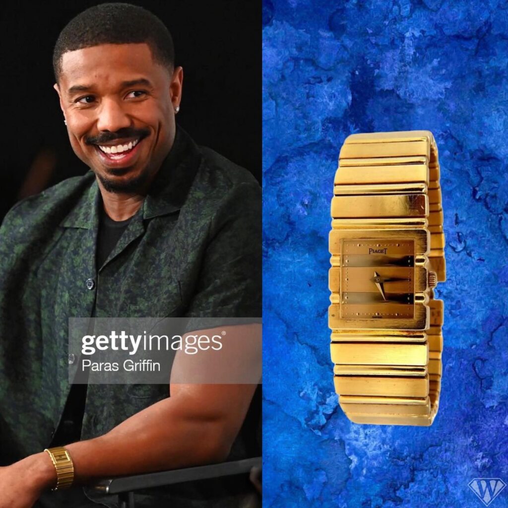 Michael B. Jordan Piaget Gold Polo