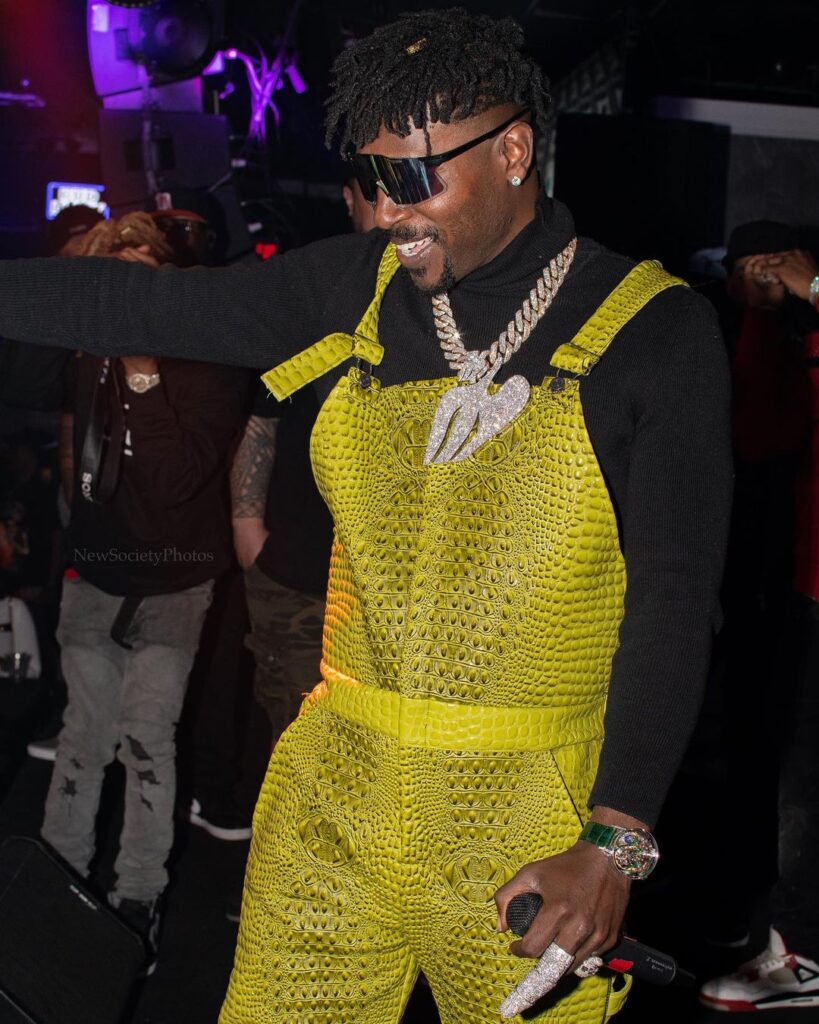 Antonio Brown Wears the Magnificent Jacob & Co. Astronomia Art ‘Green Dragon’ Tourbillon