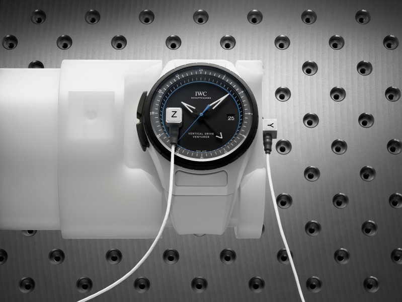 IWC Pilot’s Venturer Vertical Drive during laboratory testing